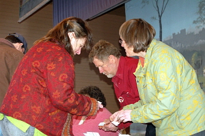 Ballot counting, Townshend, VT Town Meeting 2007